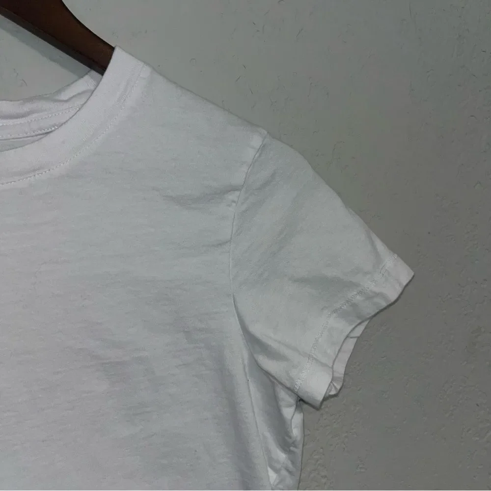 Cotton On White Cropped T-Shirt